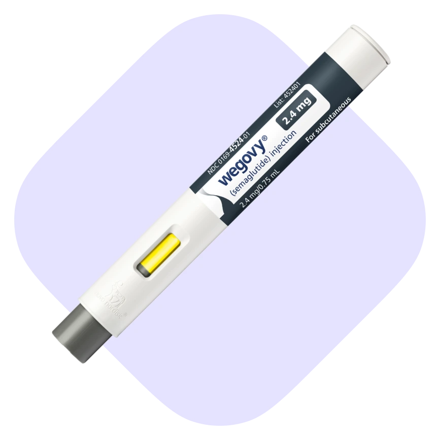 Weight loss medication Wegovy helps patients lose weight while satisfying hunger without cravings.