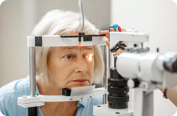 narrow angle eye symptoms